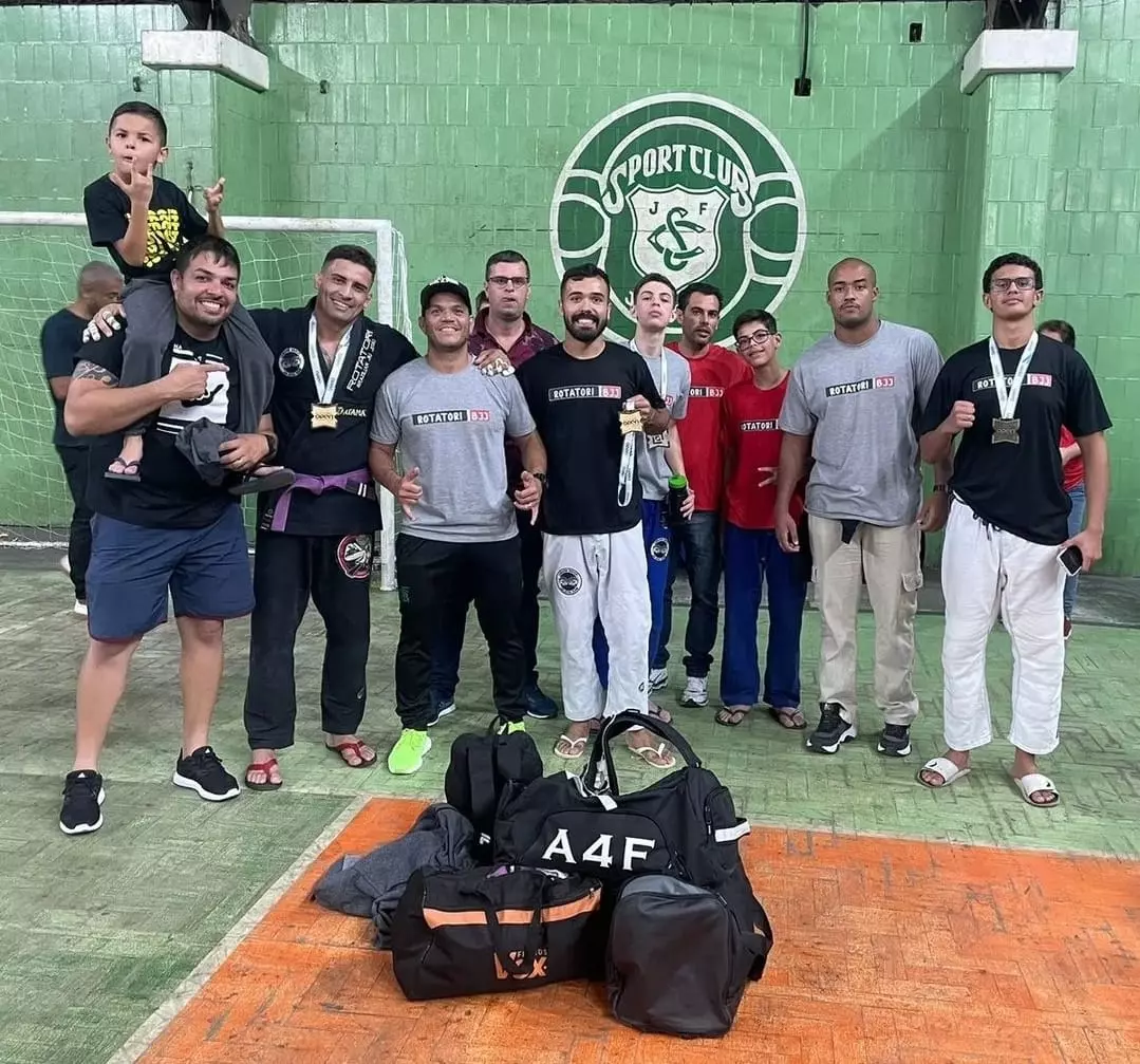 Equipe Rotatori se destaca no Open de Jiu Jitsu em Juiz de Fora